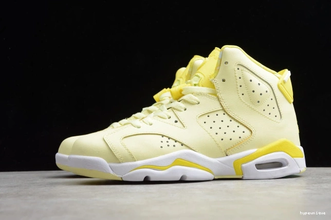 HYPE Air 6 Jordan Dynamic Yellow 543390-800 Retro Floral (GS) 0716